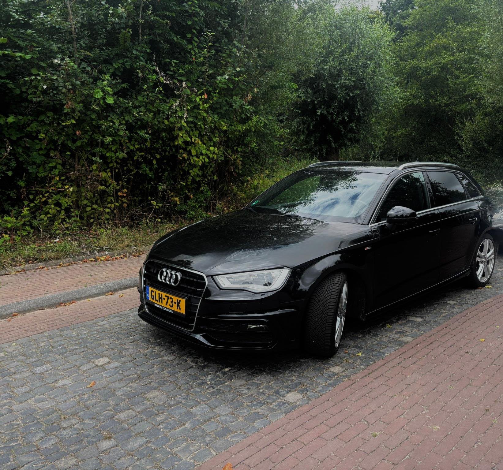 Audi A3 1.4 Tfsi 110KW Sportback 3x S-line Pano 2015 Zwart, Auto's, Audi, Voorwielaandrijving, Zwart, 1395 cc, Particulier