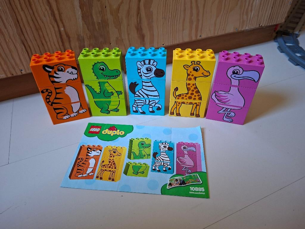 Duplo - 10885 - Mijn eerste leuke puzzel, Kinderen en Baby's, Speelgoed | Duplo en Lego, Ophalen, Gebruikt, Compleet, Duplo