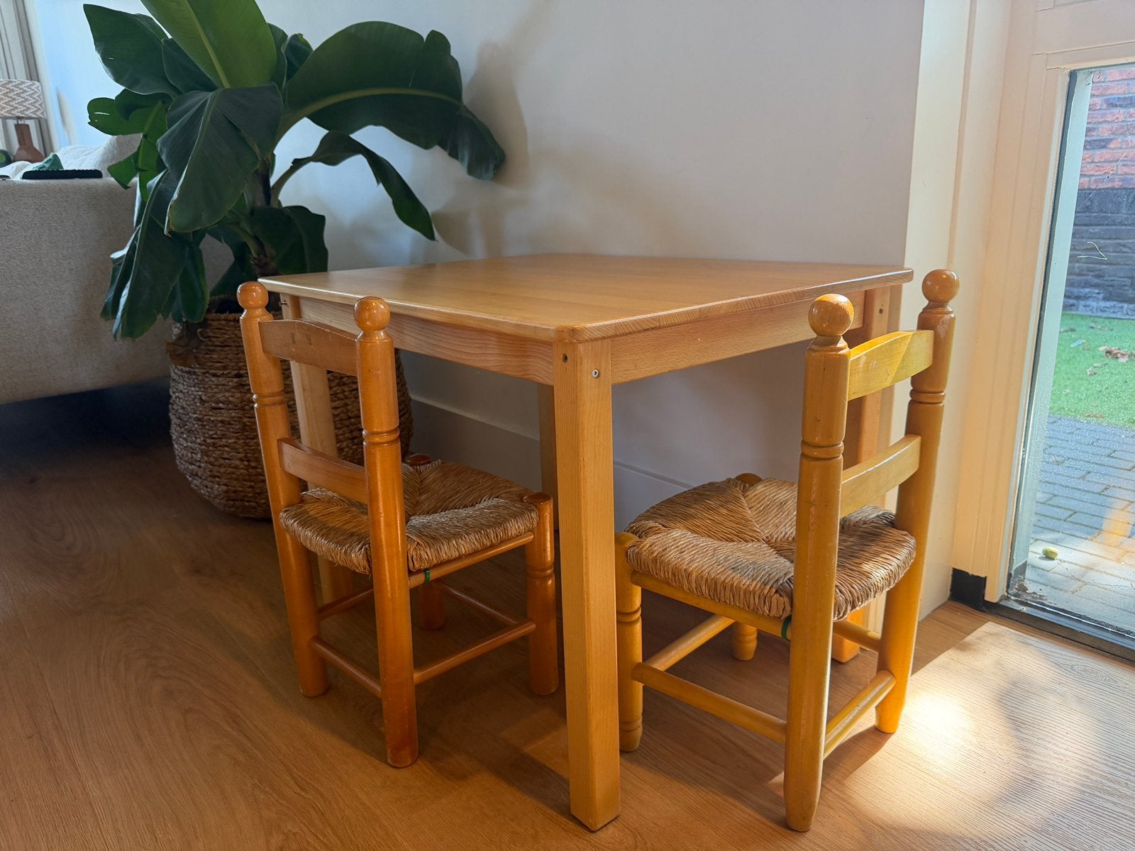 Rotan KinderStoeltjes met tafel, Kinderen en Baby's, Ophalen, Tafel(s) en Stoel(en)