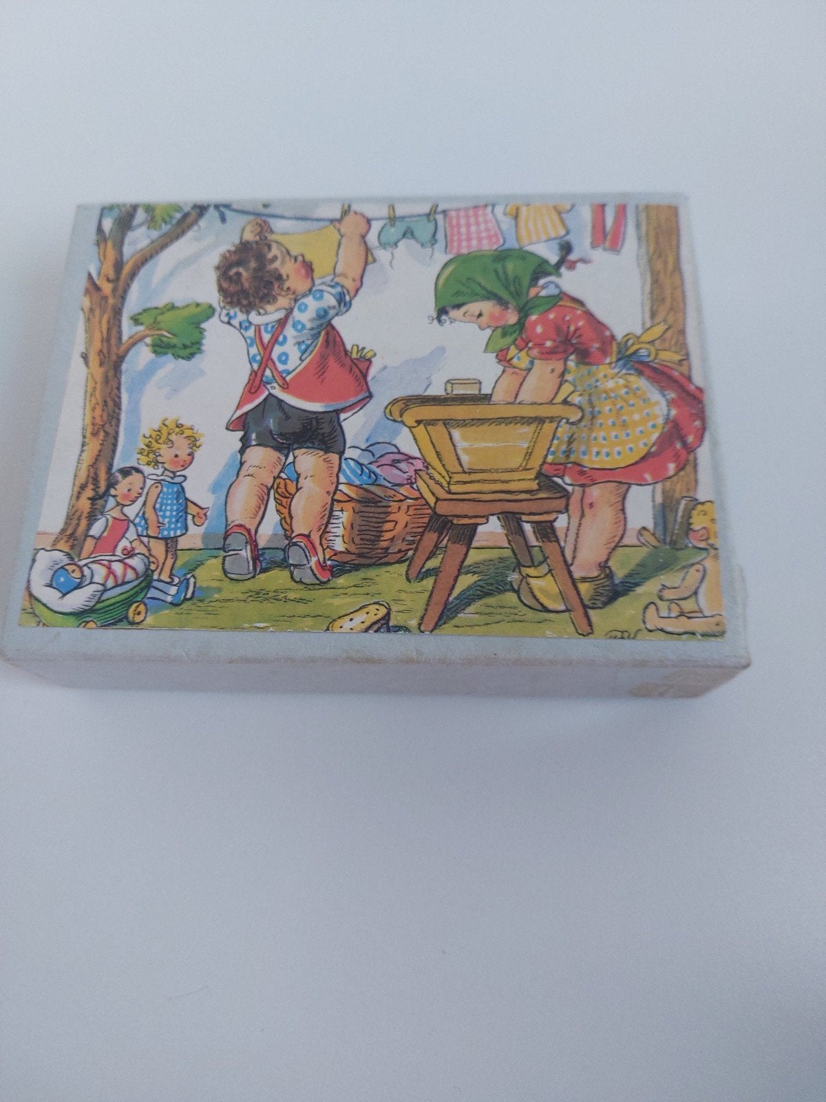 Blokken puzzel, Ophalen of Verzenden, 10 tot 50 stukjes, Gebruikt, 4 tot 6 jaar