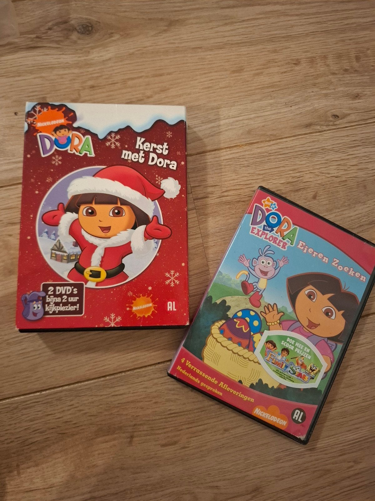 Dora the Explorer DVD's: Kerst met Dora & Eieren Zoeken, Ophalen, Gebruikt, Animatie, Alle leeftijden