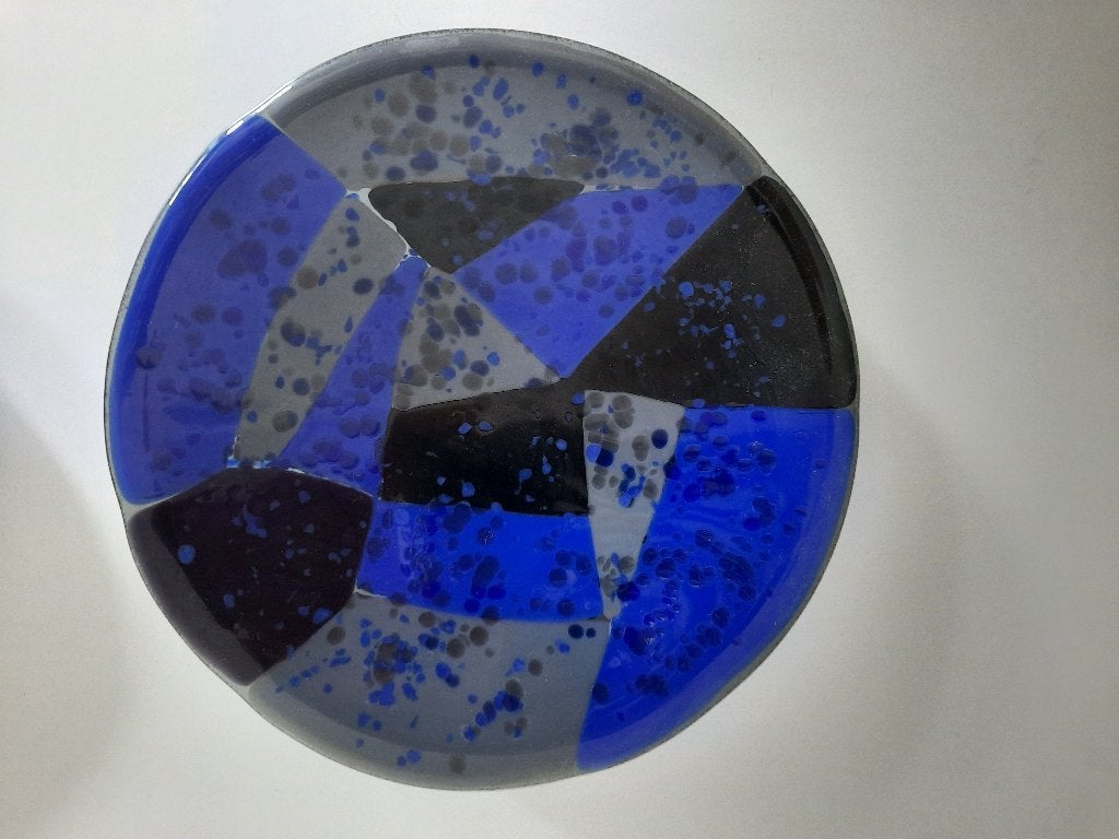 3 x prachtige blauwe schaal, Schaal, Rond, Nieuw, Ophalen of Verzenden