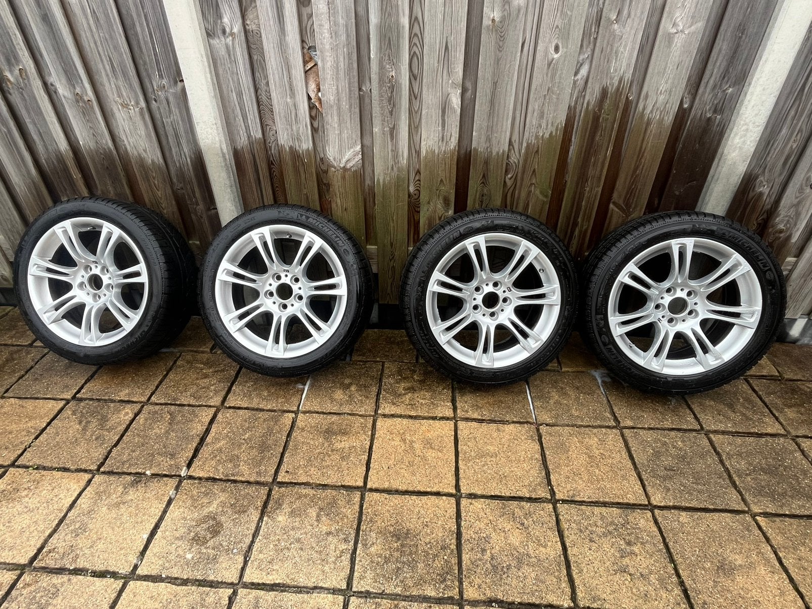 BMW 5 Serie Winterbanden Velgen 245 45 18, Ophalen, 18 inch, 245 mm, Winterbanden