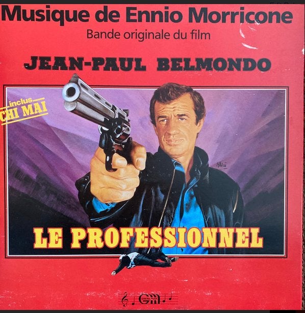 LP - Ennio Morricone ‎– Le Professionnel Soundtrack., LP, Gebruikt, Soundtrack, Ophalen of Verzenden