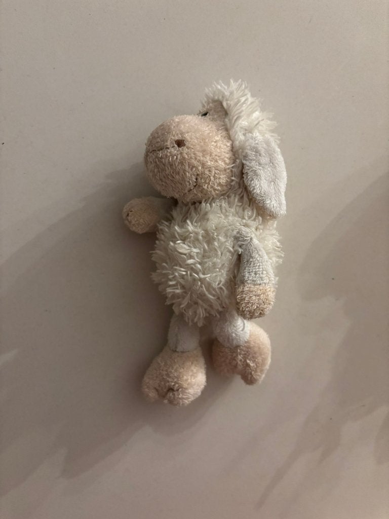 Nici knuffelschaapje jolly mah wit schaapje goede staat!, NICI, Overige karakters, Overige typen, Ophalen of Verzenden