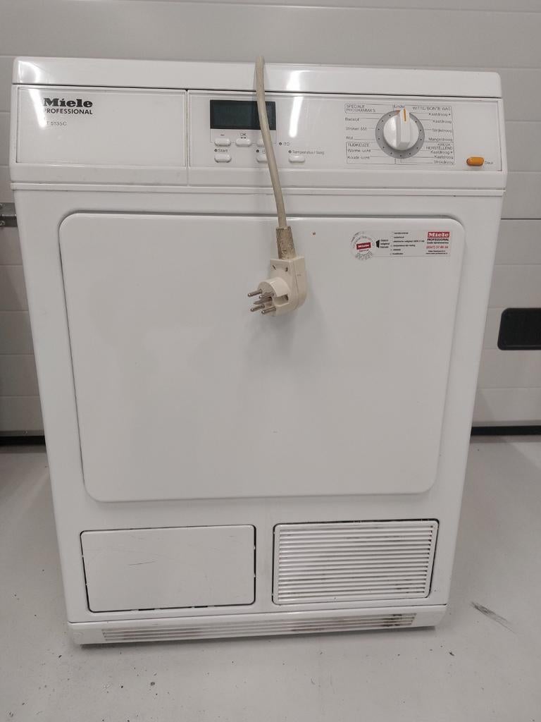 Miele Professional PT5135C Wasdroger, Witgoed en Apparatuur, Wasdrogers, Ophalen, Miele, 8 tot 10 kg, Miele