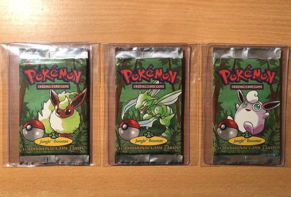 Jungle Red Logo Booster Packs Ultra Rare, Hobby en Vrije tijd, Verzamelkaartspellen | Pokémon, Ophalen of Verzenden, Nieuw, Booster