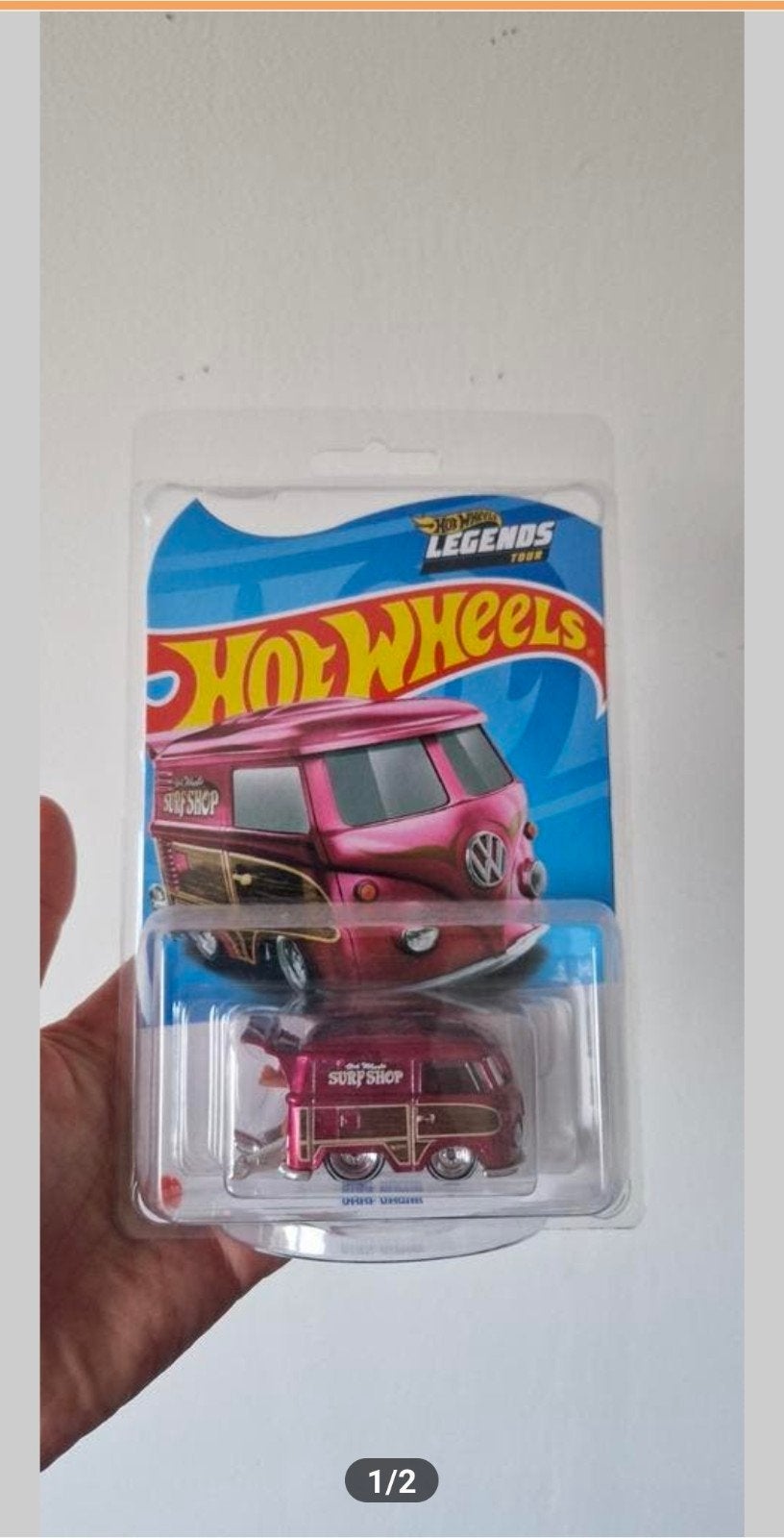 Hot wheels legends cool kombi., Ophalen of Verzenden, Zo goed als nieuw, Handmatig, Hot Wheels