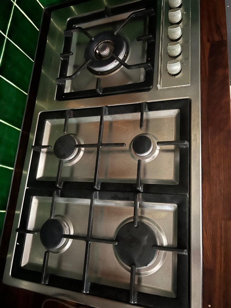 Gasstel gietijzer, Ophalen, Gebruikt, 50 tot 100 cm, Minder dan 100 cm