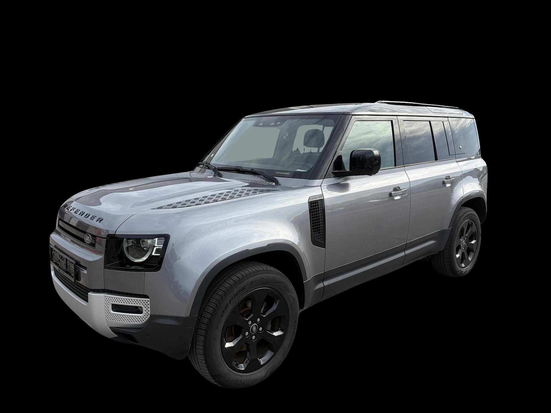 Land Rover Defender 3.0 D250 110 MHEV SE * GRIJS KENTEKEN *, Auto's, Bestelauto's, Automaat, 249 pk, Met garantie (alle), 2208 kg