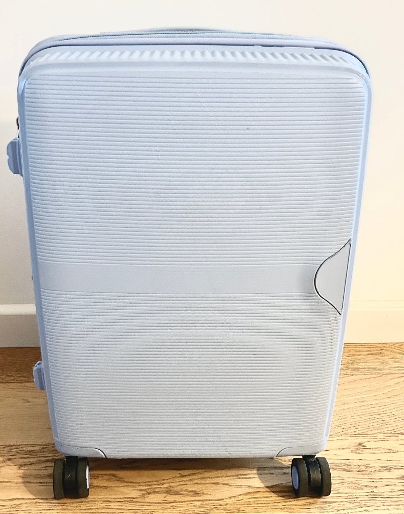 Design baggage trolley licht, Sieraden, Tassen en Uiterlijk, Ophalen, Uitschuifbare handgreep, Gebruikt, 50 tot 60 cm