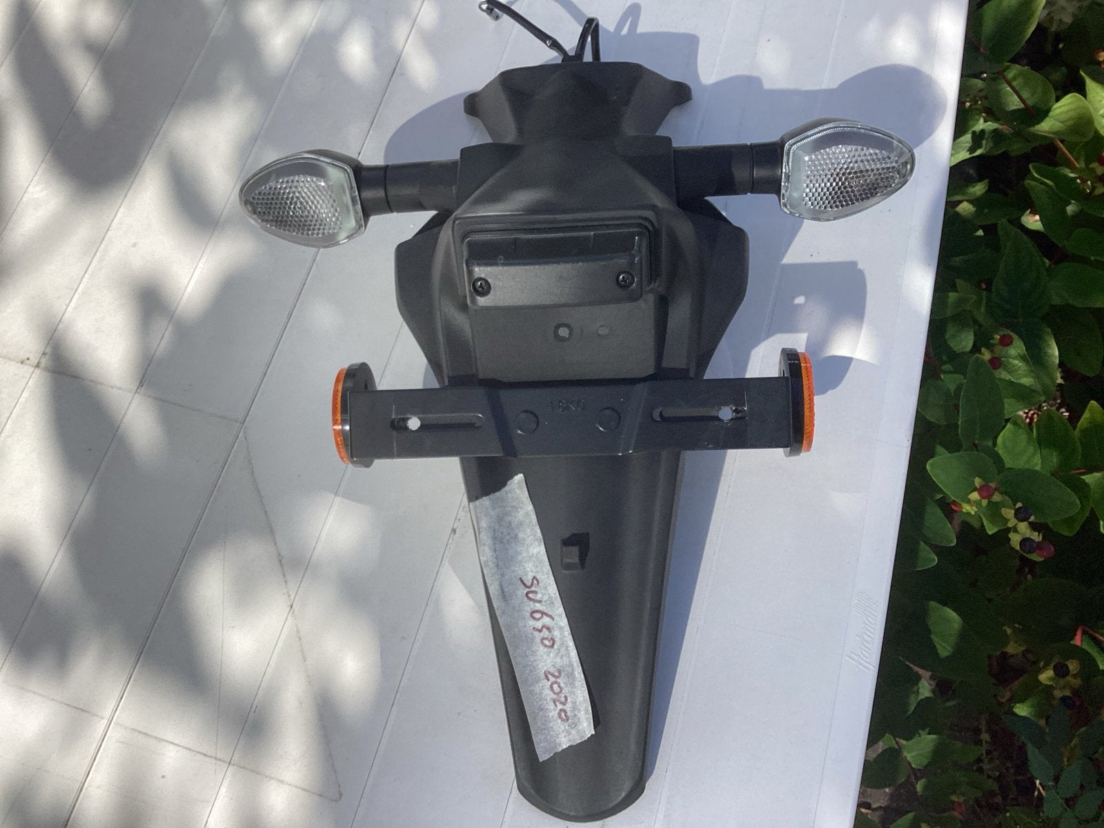 Spatbord achter met verlichting Suzuki SV 650 (2020), Ophalen of Verzenden, Gebruikt