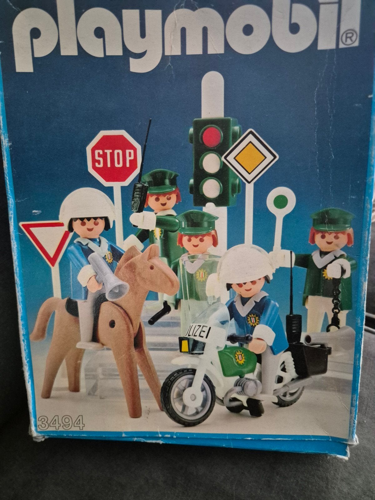 Playmobil 3494 Polizei Verkeers Set, Ophalen of Verzenden, Nieuw