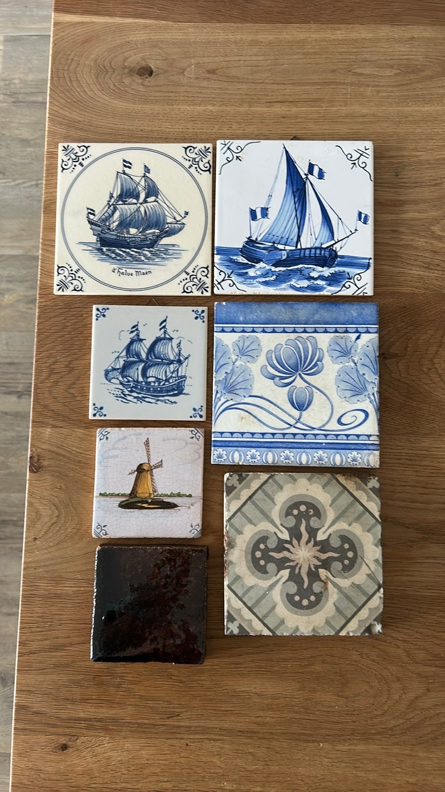 Diverse Tegeltjes: Delfts Blauw, Molen en Meer, Ophalen of Verzenden