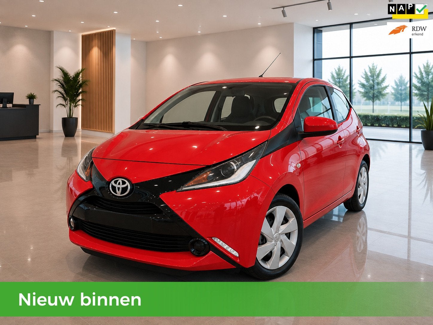 Toyota Aygo 1.0 x-play NAP- Cruise Control- Bluetoot- EXCL B, Auto's, Euro 5, 4 stoelen, Origineel Nederlands, Bedrijf