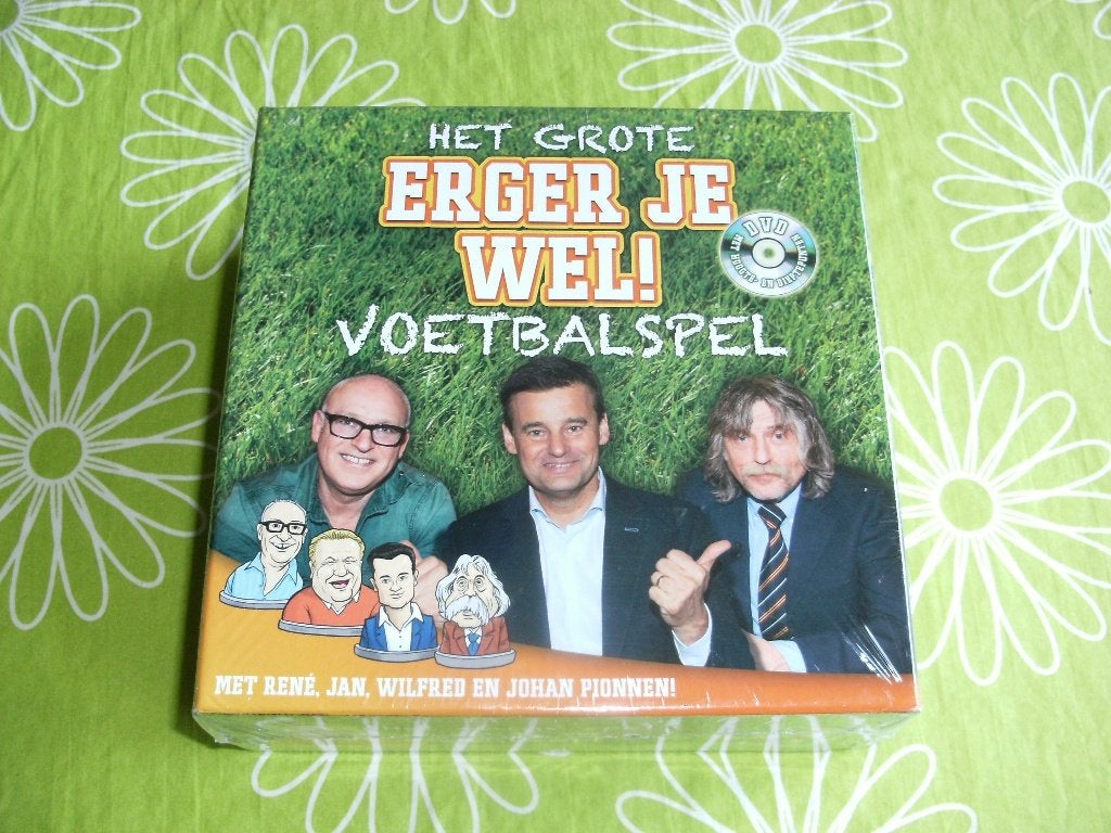 Nieuw in seal: Het grote Erger je wel ! voetbalspel, Een of twee spelers, Ophalen of Verzenden, Nieuw