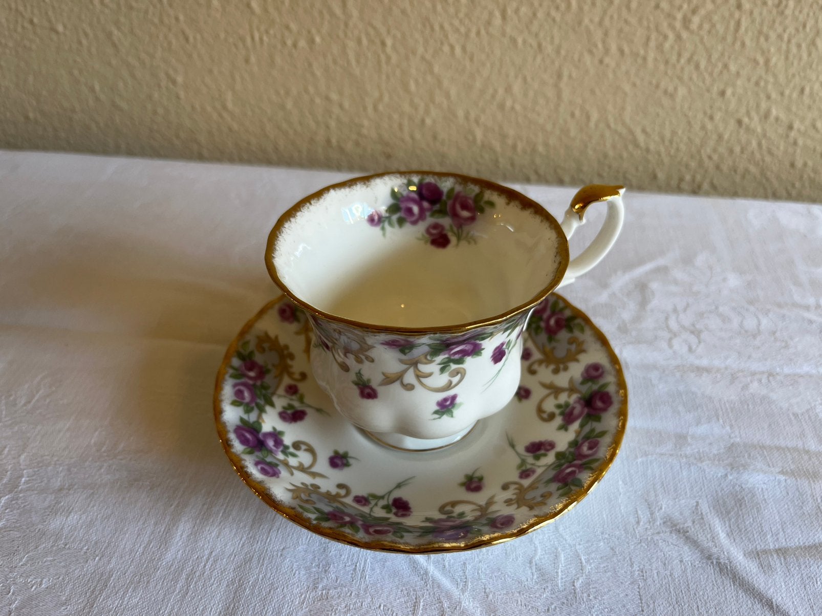 Royal Albert Sheraton serie Lavina ontwerp kop en schotel, Ophalen