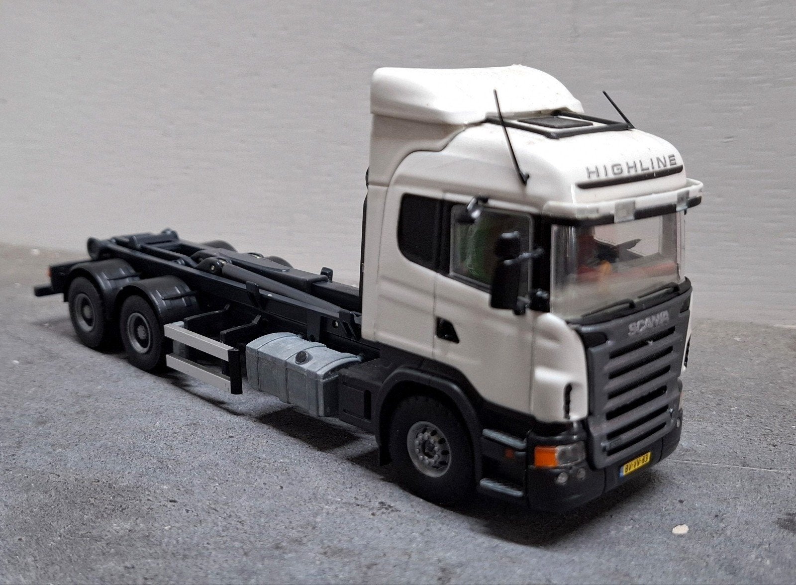 Tekno Scania haakarm 6x4 vrachtwagen, Ophalen of Verzenden, Bus of Vrachtwagen, Tekno