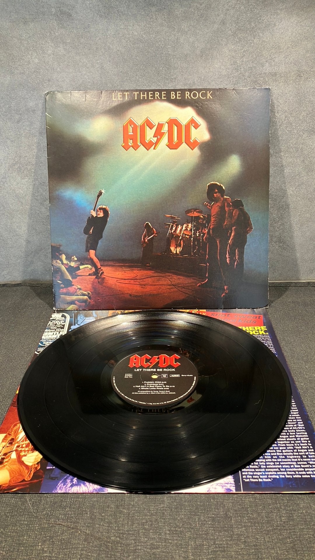 ACDC.  Let There Be Rock, LP, Ophalen of Verzenden, Zo goed als nieuw, Hardrock
