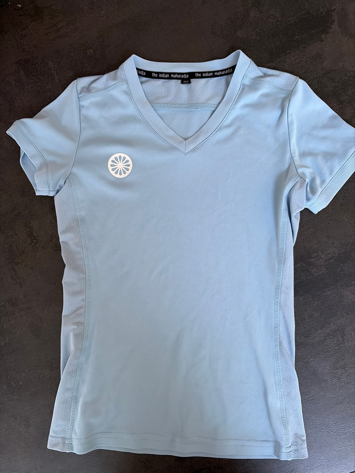 The Indian Maharadja sportshirt maat 152, Blauw, Ophalen of Verzenden, Maat 34 (XS) of kleiner, Fitness of Aerobics
