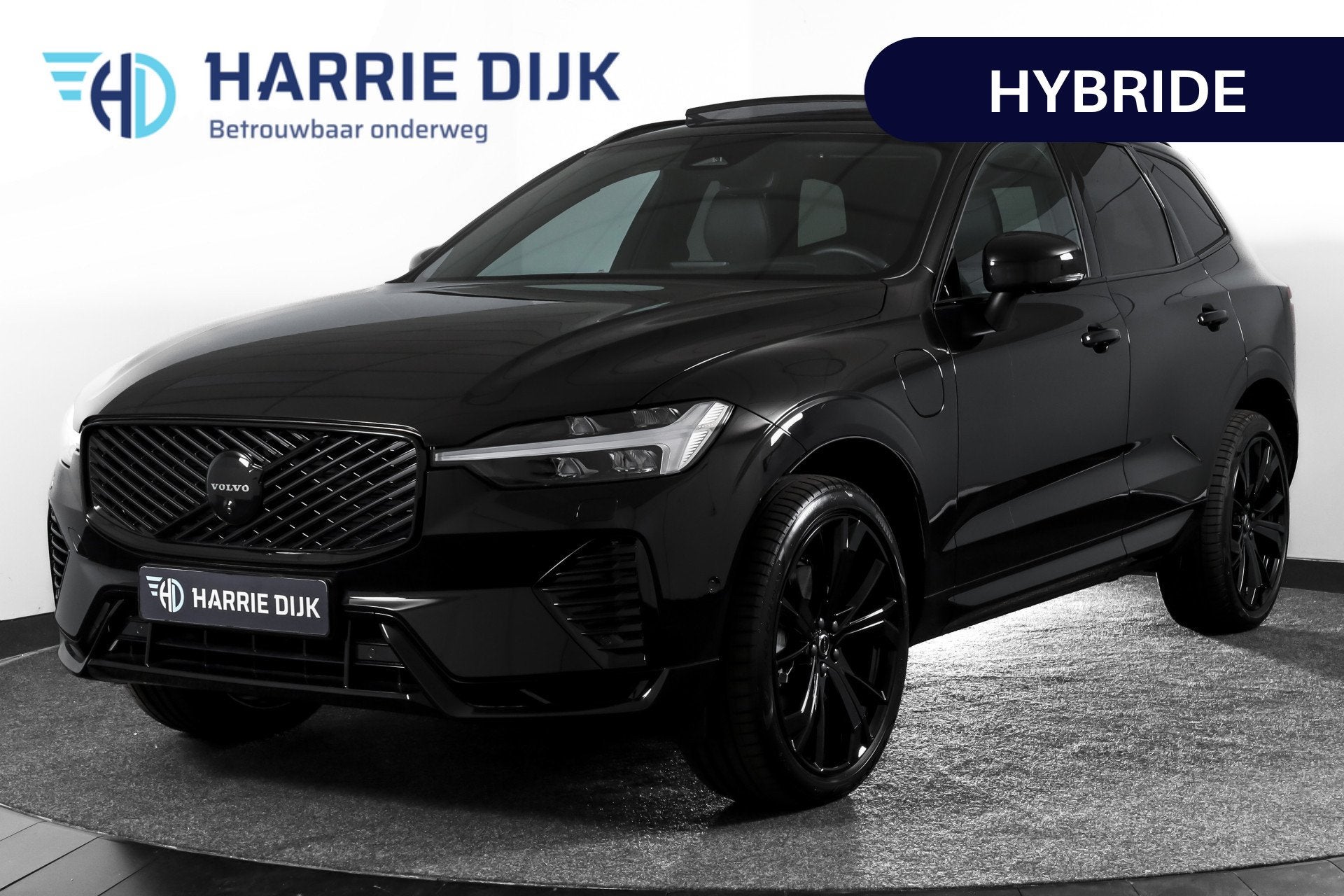 Volvo XC60 2.0 T6 Plug-in hybrid AWD Ultra Black Edition | S, Auto's, Volvo, Automaat, 12 maanden, Gebruikt, Euro 6