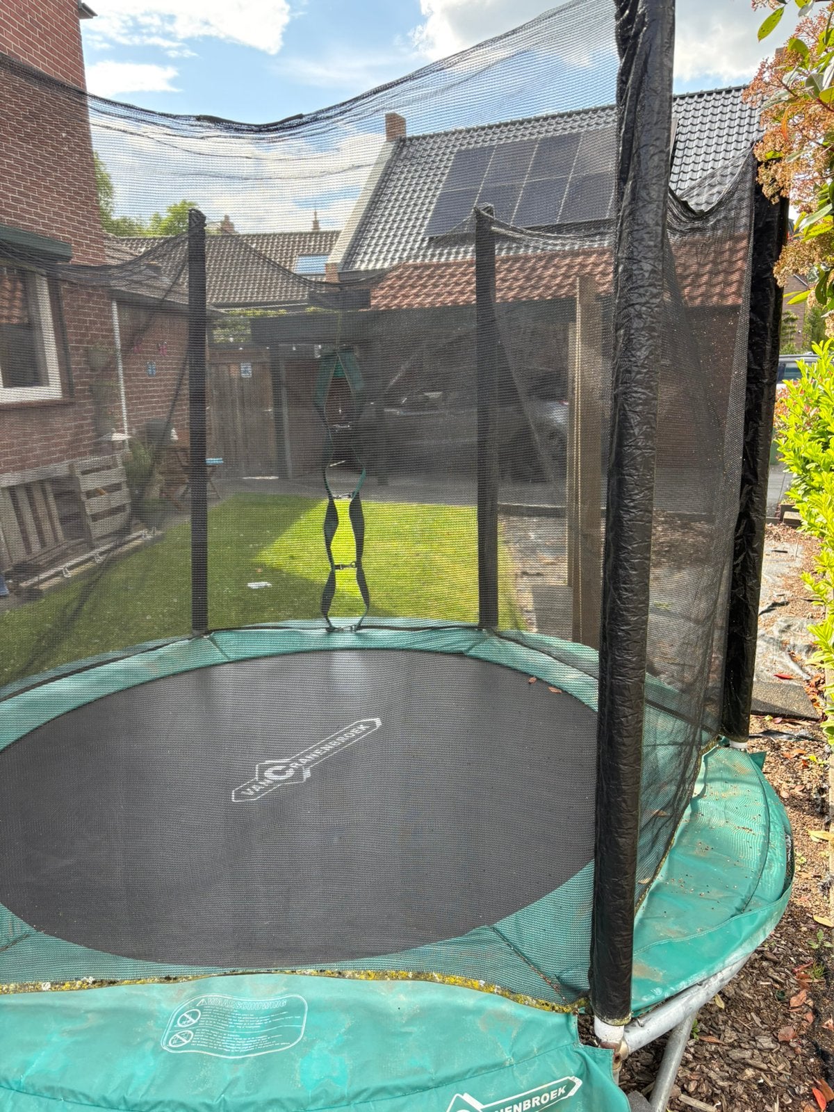 Trampoline Van Cranenbroek met veiligheidsnet - Ø 235 cm, Ophalen, Gebruikt