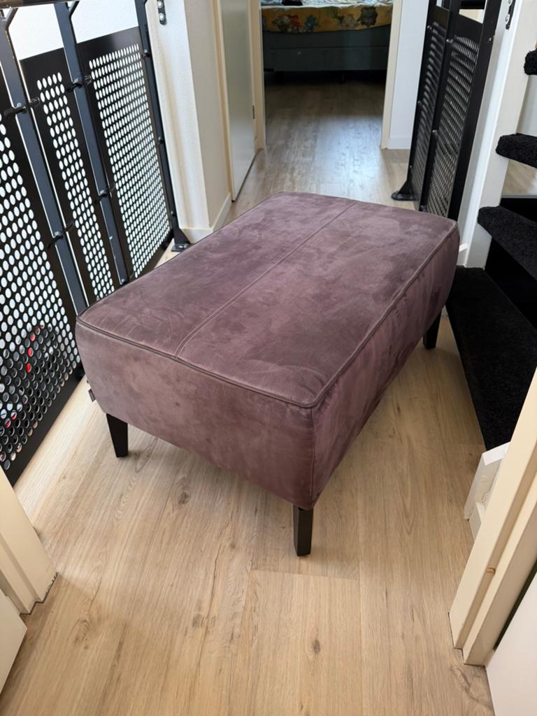 Xooon hocker zwart 90x60x45, Ophalen, Vierkant, 75 tot 100 cm, Zo goed als nieuw