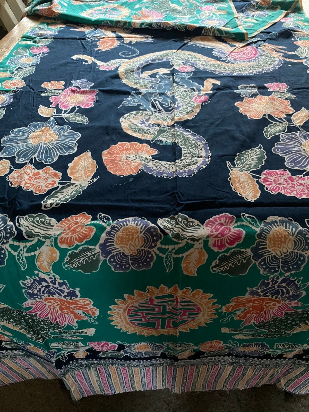 Batik sarong (86/228 cm), Meerkleurig, Ophalen of Verzenden, Zo goed als nieuw, 30 tot 120 cm