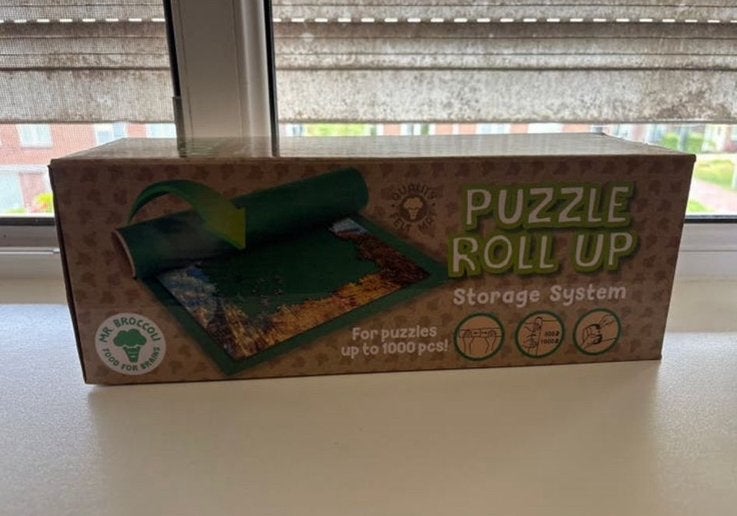 Puzzelmat oprolbaar tot 1000 stukjes - puzzle roll up, Hobby en Vrije tijd, Denksport en Puzzels, Ophalen of Verzenden, 500 t/m 1500 stukjes