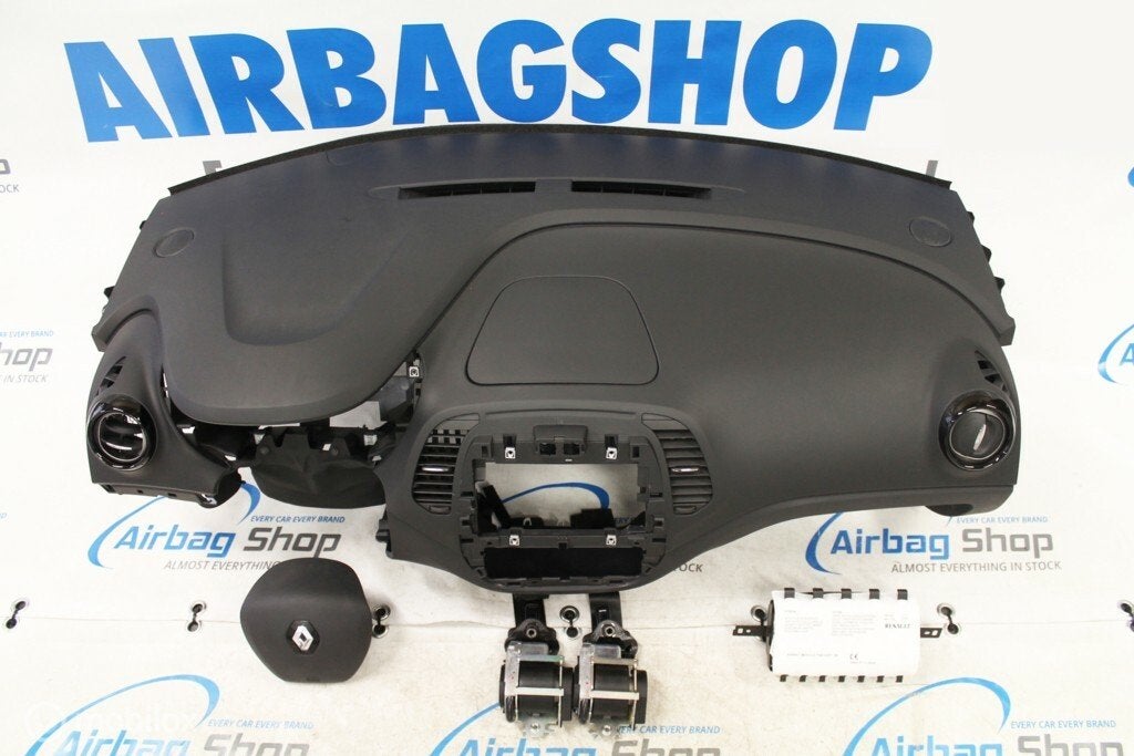 Airbag set - Dashboard zwart Renault Captur (2013-2019)
