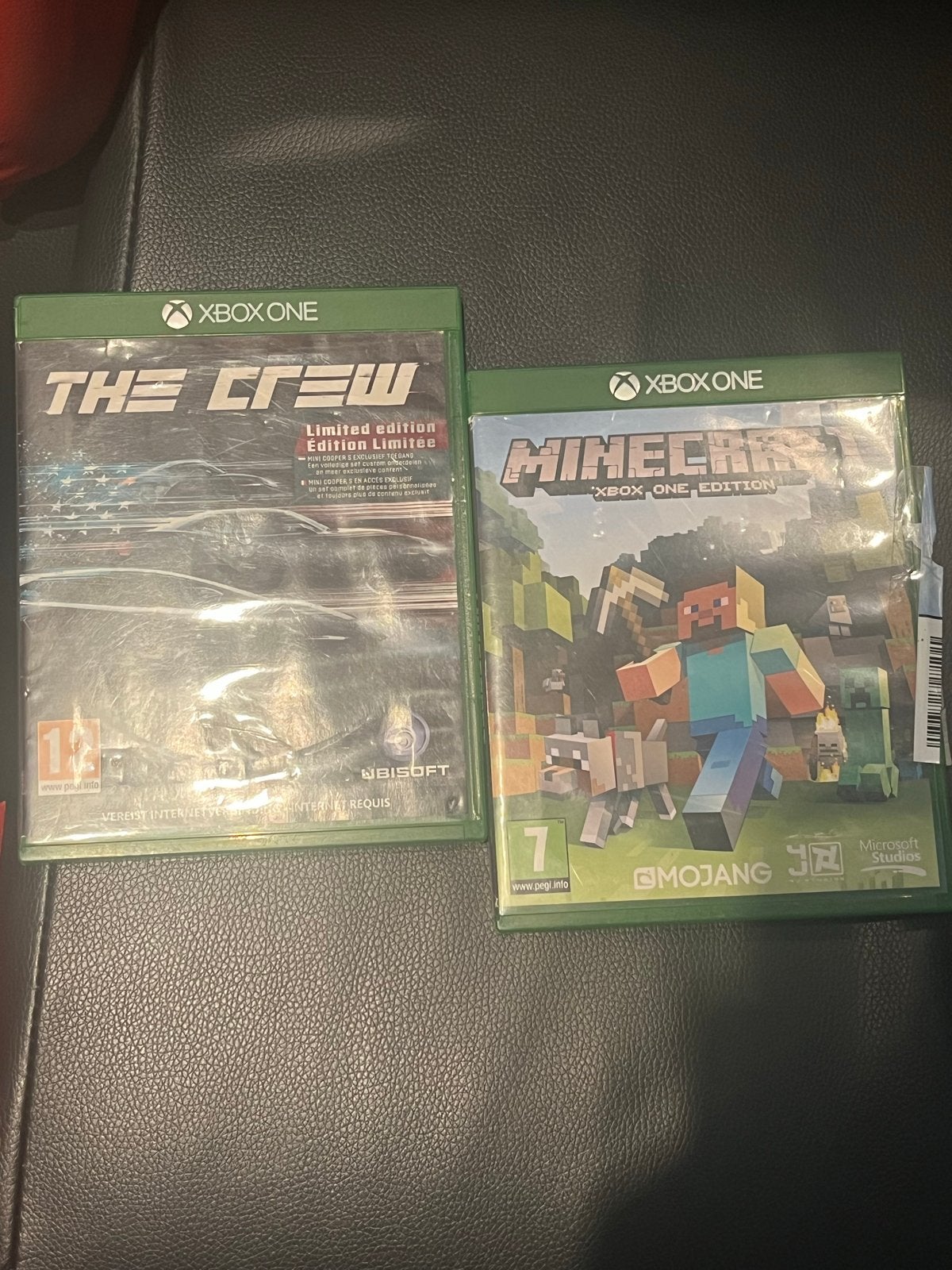 Xbox One games: The Crew Limited Edition & Minecraft, Ophalen, Online, Gebruikt, 1 speler