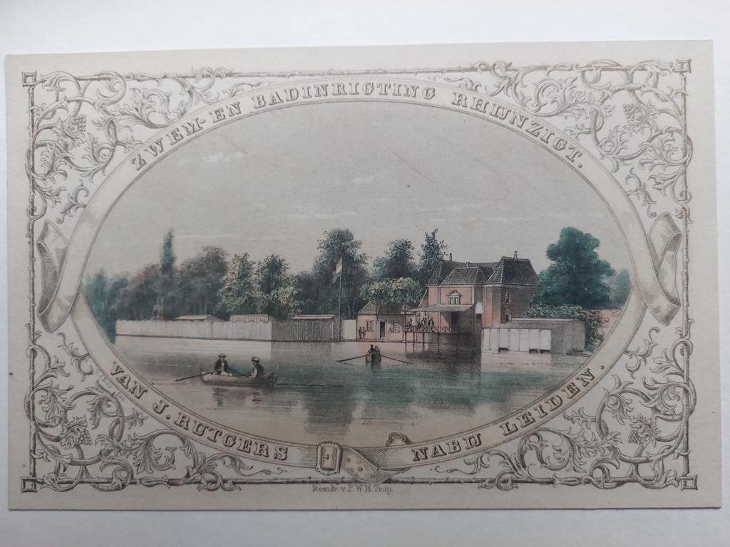 8 / Zwem en Badinrichting Rhijnzigt te Leiden, Ophalen of Verzenden