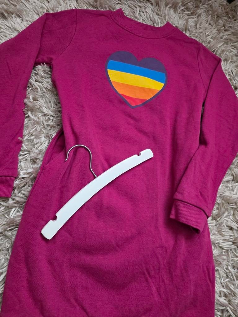 K3 Bijna Nieuwstaat Jurk Roze Strechie 140, Kinderen en Baby's, K3, Zo goed als nieuw, Jurk of Rok, Verzenden