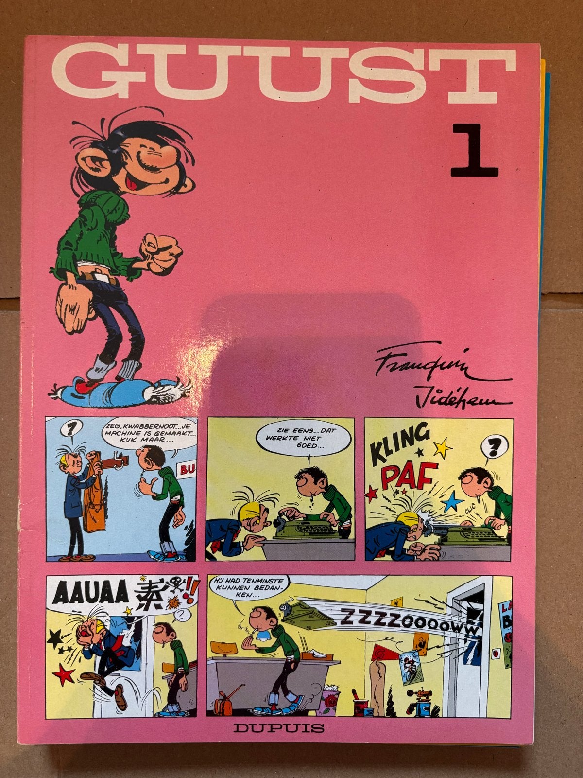 Guust Flater - deel 1 t/m 6 - Franquin Jidéhem, Complete serie of reeks, Verzenden, Zo goed als nieuw