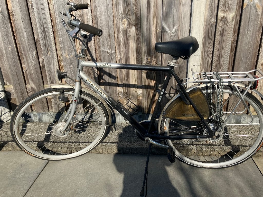 Te koop Sparta herenfiets, Ophalen, Sparta, Gebruikt, Versnellingen