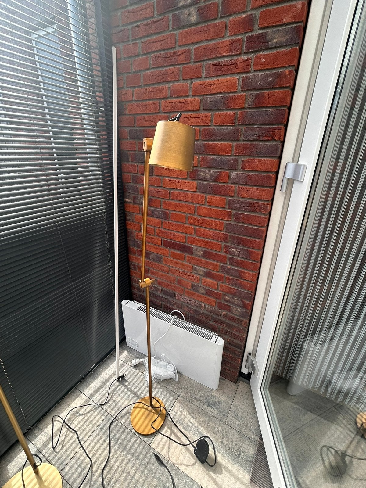 Vloerlamp leeslamp, Ophalen