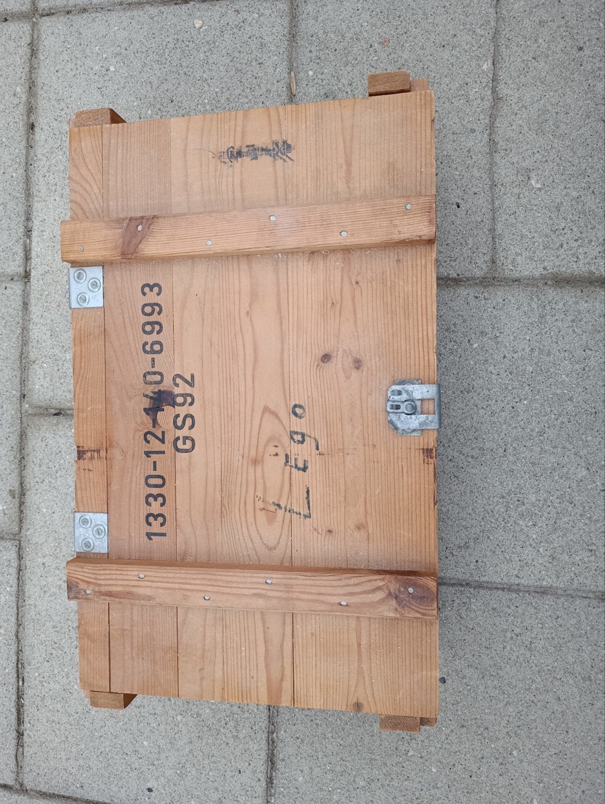 Legerkist - Duitse Panzerfaust munitiekist, Verzamelen, Militaria | Algemeen, Ophalen, Overige soorten, Duitsland, Kist of Geocache