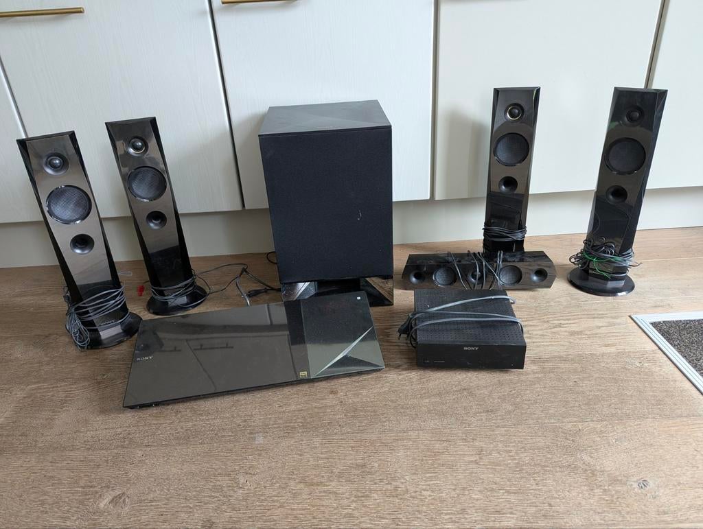 Sony BDV-N7200W Blu-ray Home Cinema Systeem, Ophalen, Gebruikt, Blu-ray-speler, 70 watt of meer
