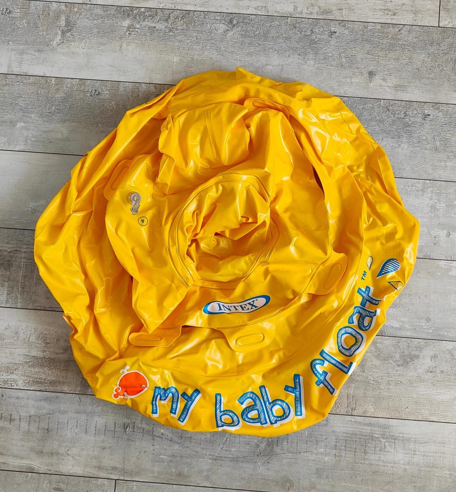 Intex Baby Float Zwemband - Geel, Ophalen of Verzenden, Gebruikt