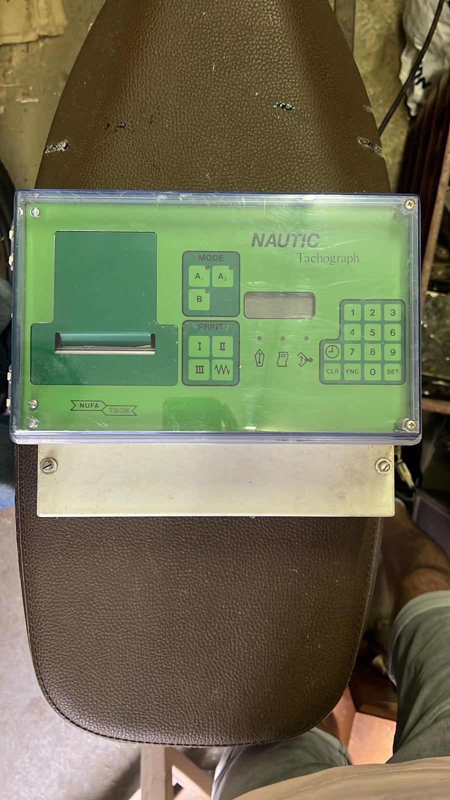 Nufatron nautic tachograph, Ophalen of Verzenden, Zo goed als nieuw, Zeilboot of Motorboot