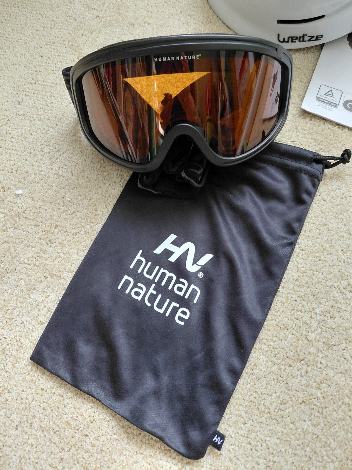 Gloednieuwe Human Nature skibril, Sport en Fitness, Overige merken, Overige typen, Nieuw, Ophalen of Verzenden