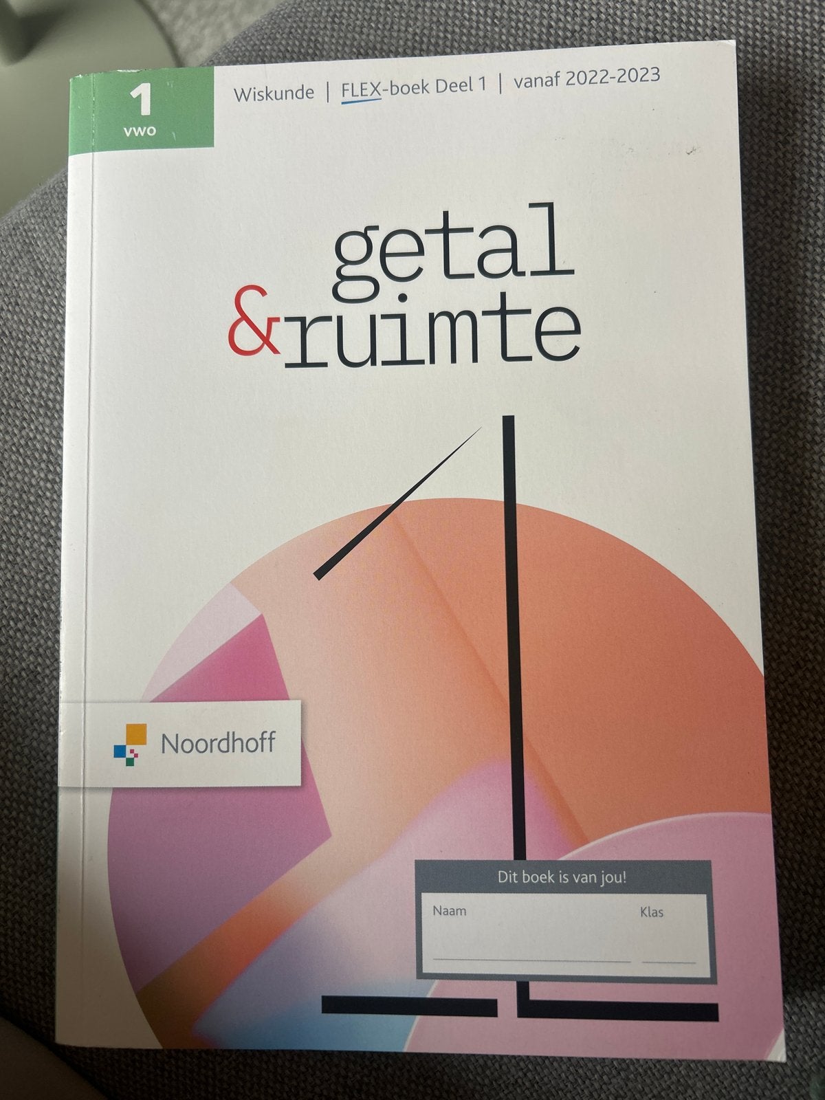 Wiskunde FLEX-boek Deel 1 VWO - Getal & Ruimte (2022-2023), Ophalen of Verzenden, Nieuw, VWO, Wiskunde A