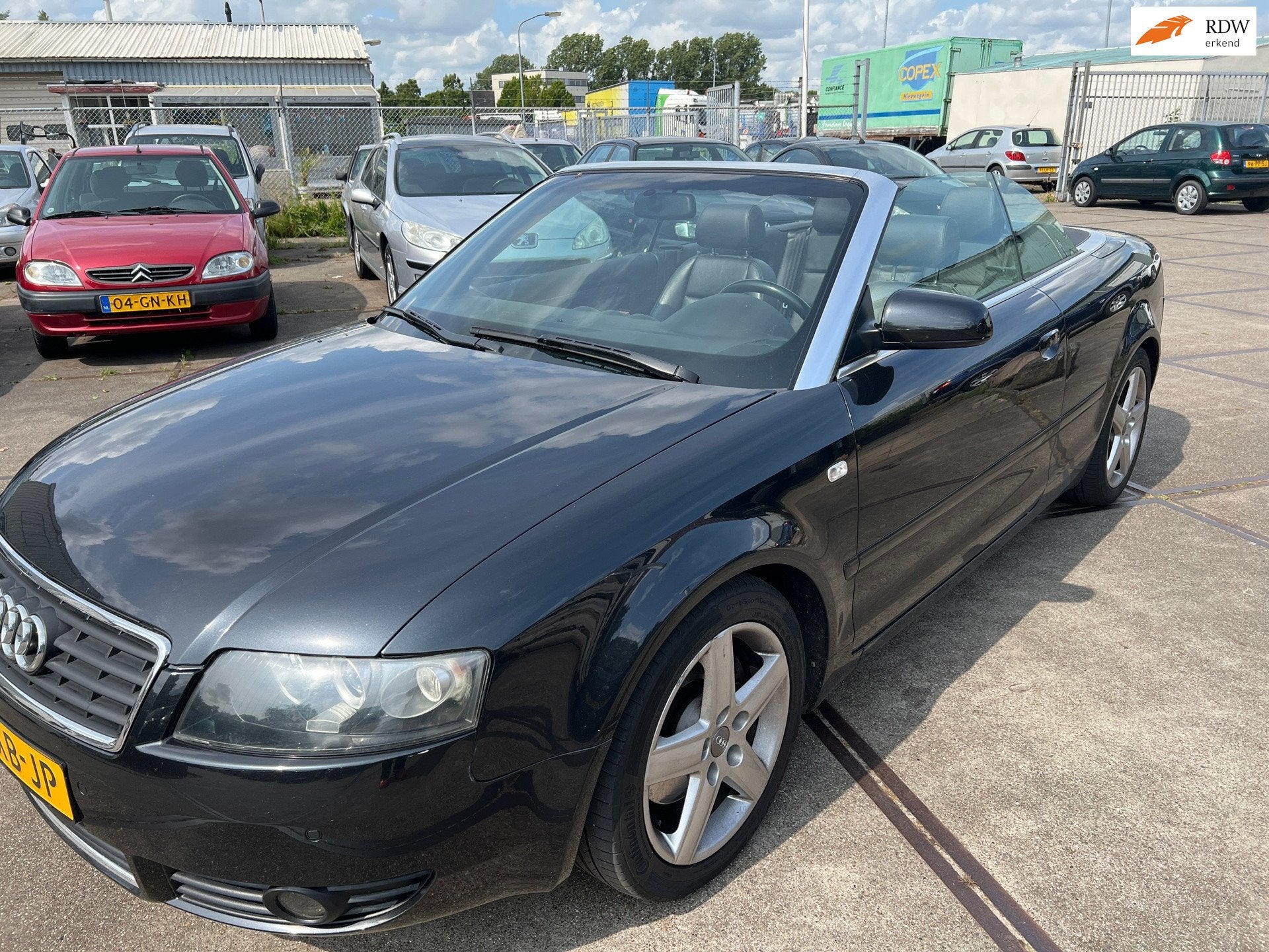 Audi A4 Cabriolet 2.4 V6 Exclusive Inruil Mogelijk, Auto's, Audi, Voorwielaandrijving, Gebruikt, Cabriolet, 4 stoelen
