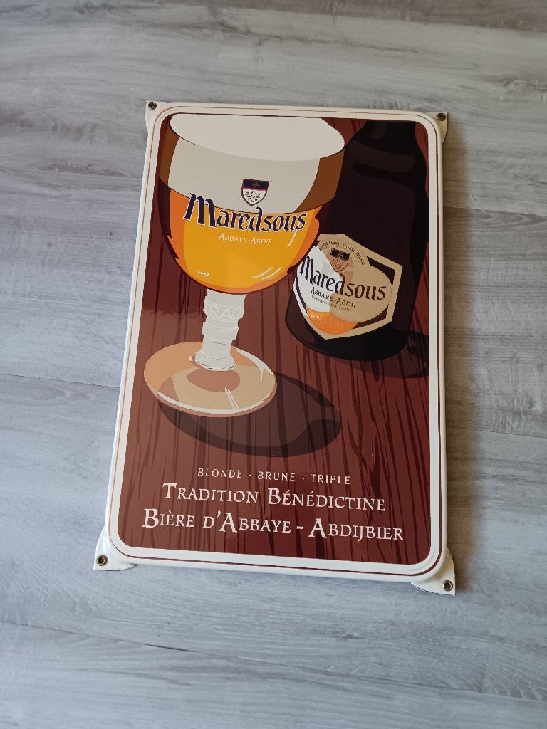 Emaille reclamebord, Verzamelen, Merken en Reclamevoorwerpen, Ophalen, Gebruikt, Reclamebord