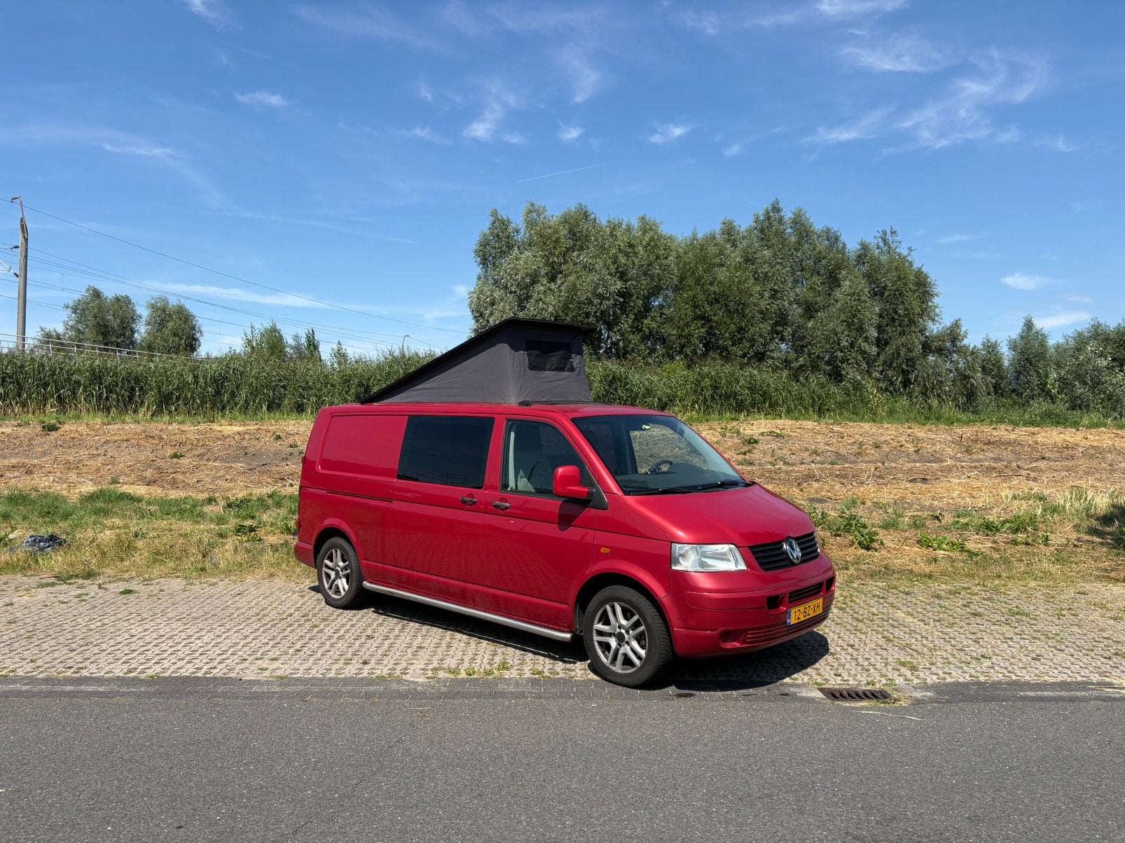 Volkswagen Transporter / 2.5 TDI / Hefdak / Slaapdak / L2H1, Caravans en Kamperen, Campers, Buscamper of Camperbus, Volkswagen