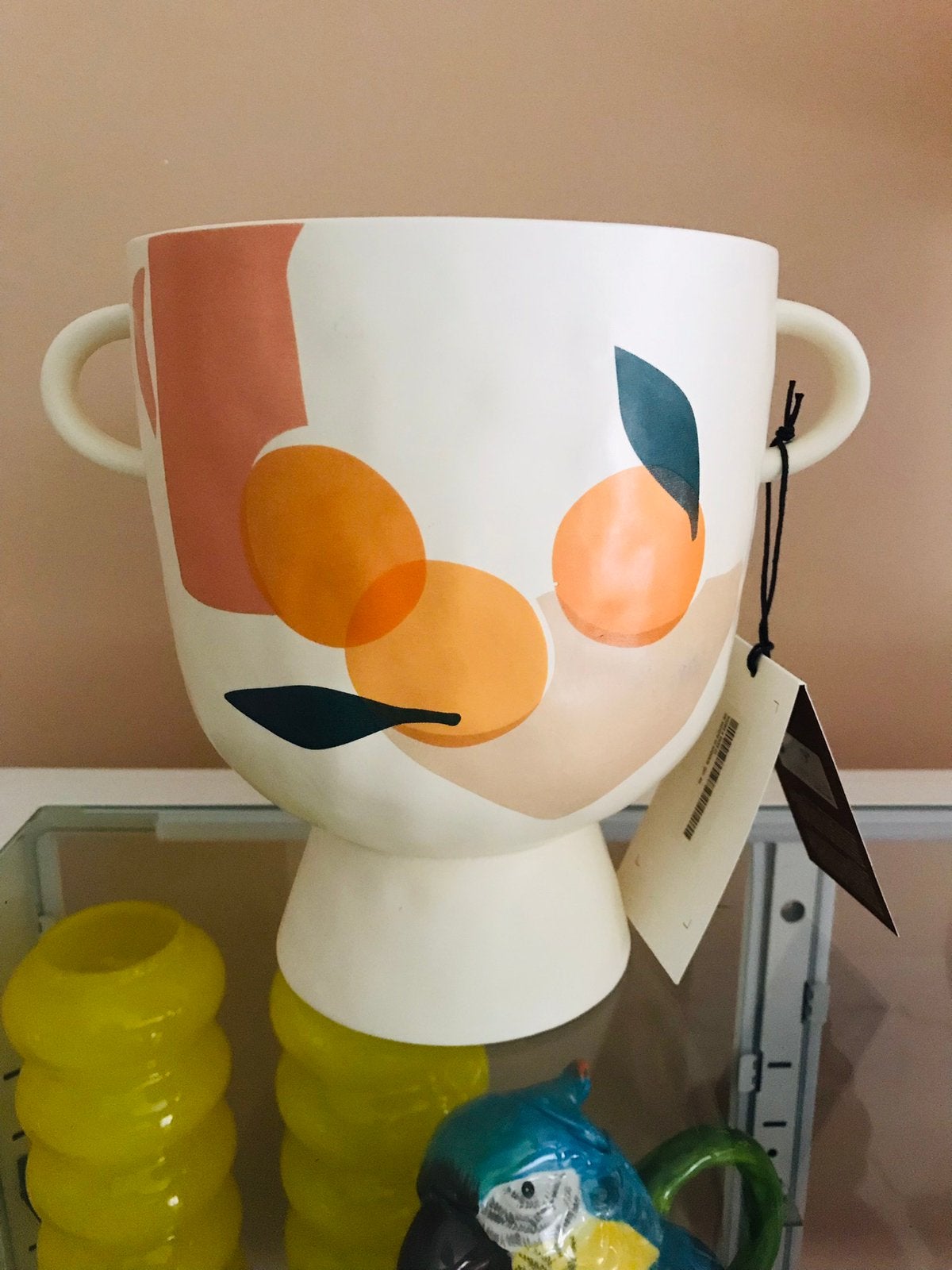 🌿🍊H&M home vaas nieuw, Ophalen of Verzenden, Nieuw