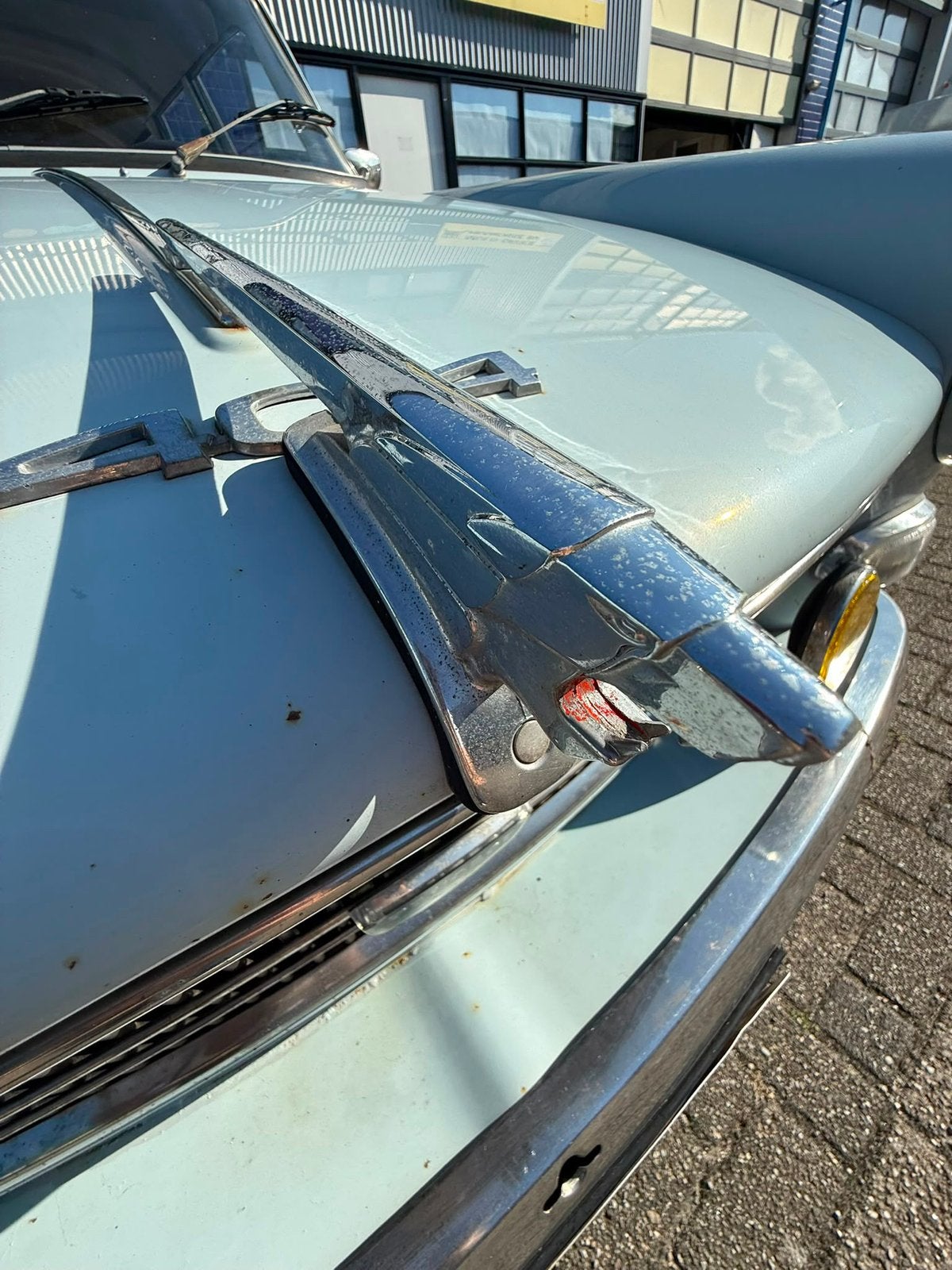 Peugeot 404 1.6 L Break 1965 baby Blauw, Overige modellen, 4 cilinders, Blauw, Alcantara