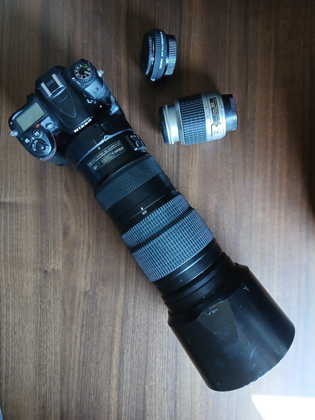 Nikon D7000 wildlife set | 2x lens en teleconverter, Gebruikt, Spiegelreflex, 16 megapixels, Geen optische zoom