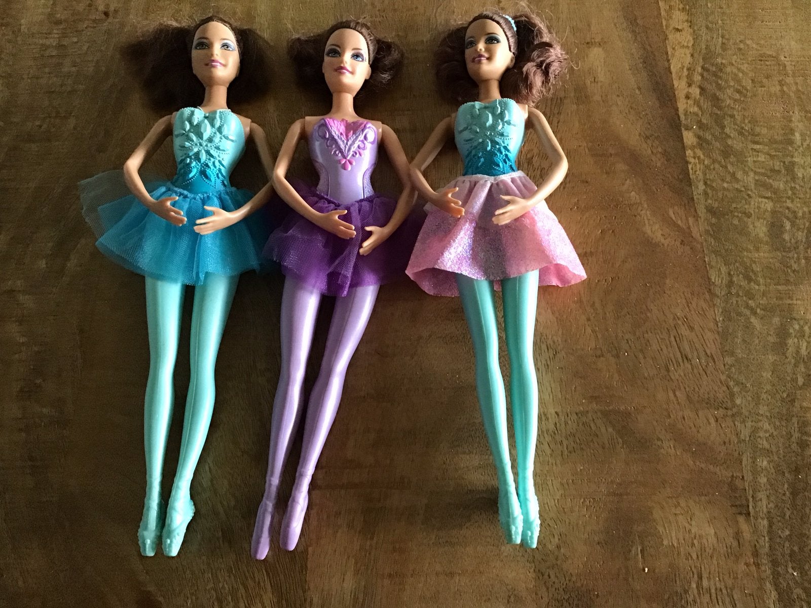 Barbie ballerina's - Set van 3, Ophalen of Verzenden, Zo goed als nieuw, Barbie
