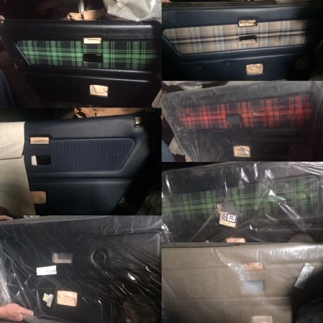 TRIUMPH TR7 en TR8 ALLE stoelen en bekleding  etc in stock, Auto-onderdelen, Interieur en Bekleding, Mini, Oldtimer onderdelen